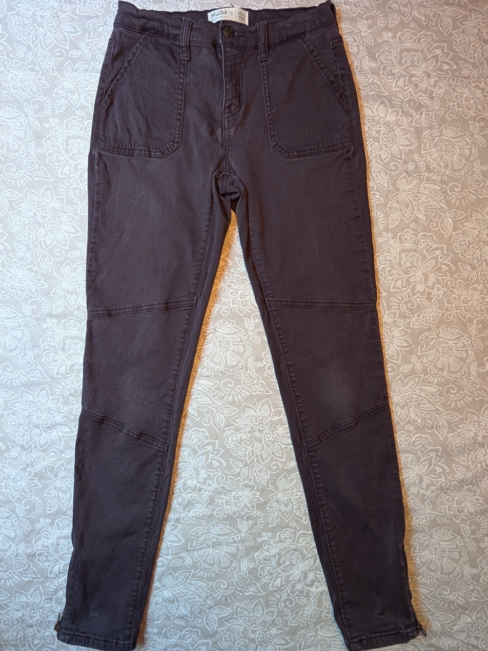 Vintage Mudd Utility Skinny Jeans Stretch w/ Zipper Features Women's Size 3